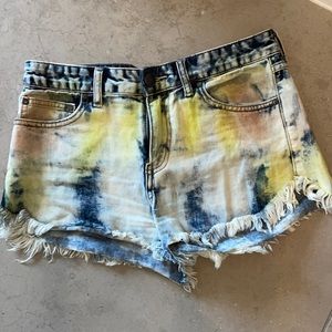 Free people jeans shorts